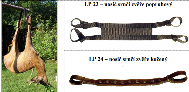 Nosič srnčí zvěře kožený, LP24